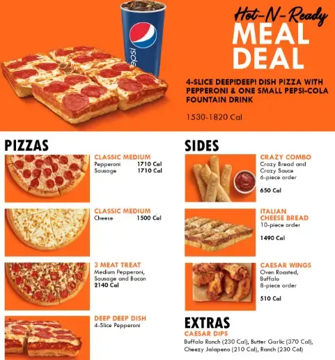 Little Caesars Menu