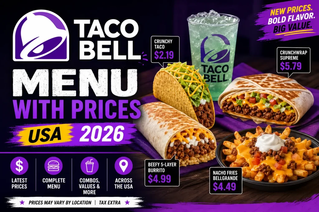 taco bell menu