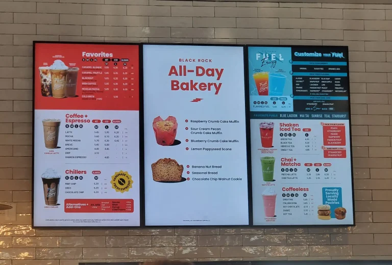 Black Rock Coffee Bar Menu