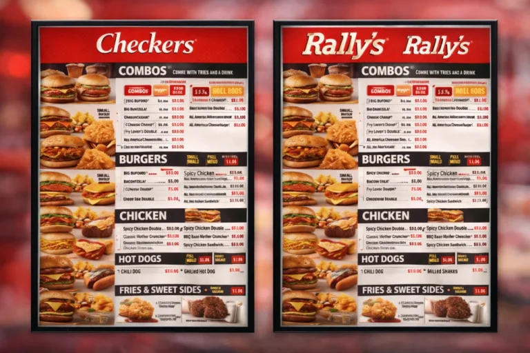 Rally's Menu