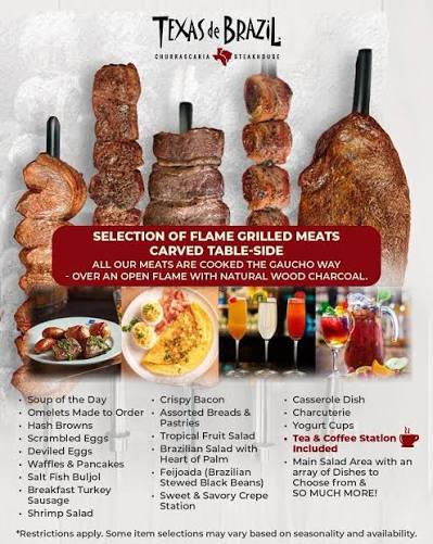 Texas de Brazil Menu