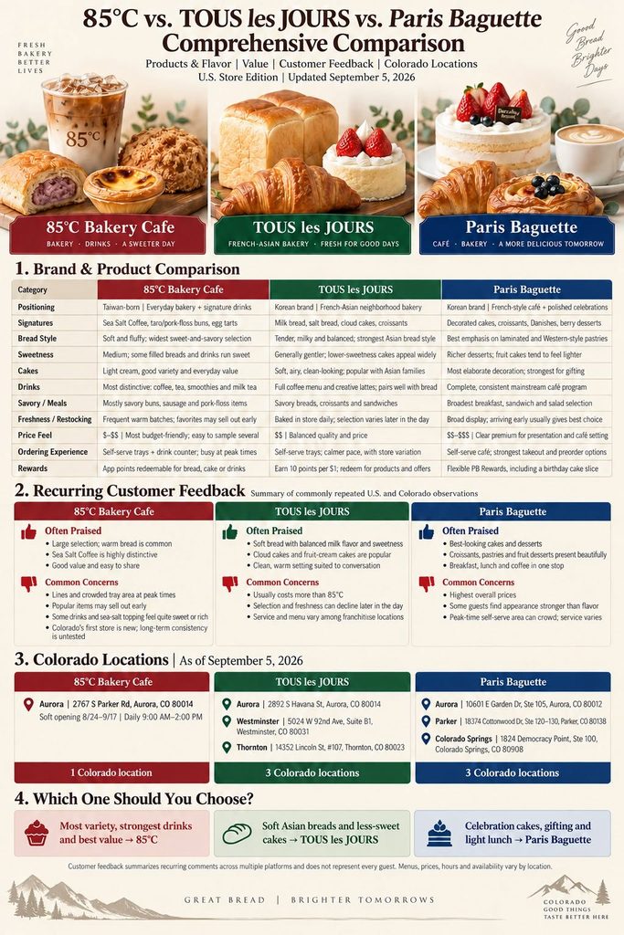 Tous les Jours Menu